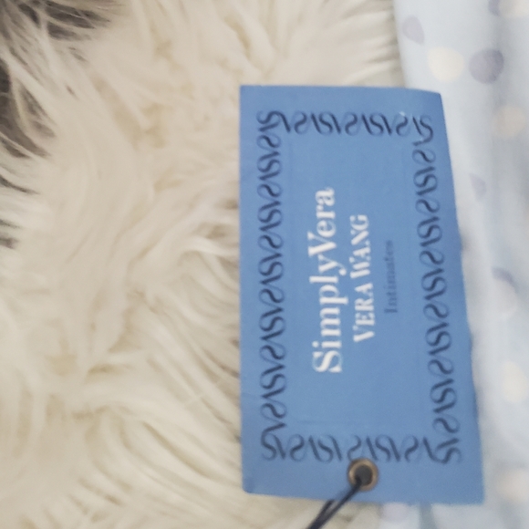 Simply vera vera wang polka dot ruffle lace trim chemise - Picture 12 of 12